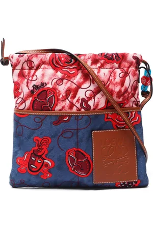 Loewe 2019s x Paula Ibiza colour-block shoulder bag