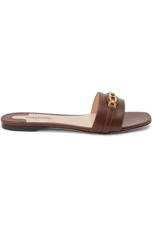 Tom Ford Whitney leather slides