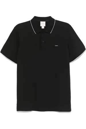 Calvin Klein Logo-patch polo shirt
