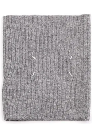Maison Margiela Four-stitch wool scarf