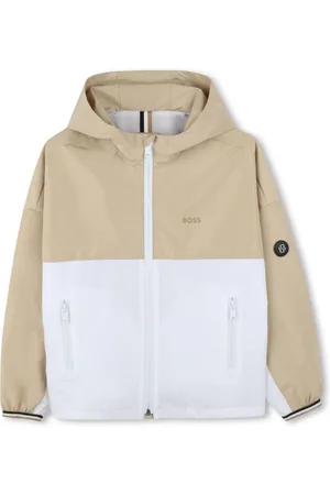 HUGO BOSS Two-tone bomber jacket