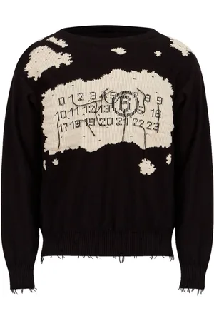 Maison Margiela Numbers-motif jumper