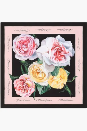Dolce & Gabbana Floral-print scarf