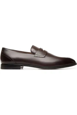 Bally Westminster Ebano leather loafers