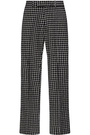 AMIRI Bouclé flared trousers