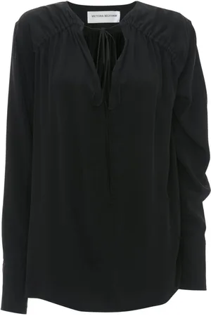 Victoria Beckham Gathered-detail blouse