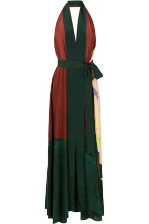 Lenny Niemeyer Halterneck silk gown