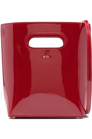 Nº21 Small logo-plaque tote bag