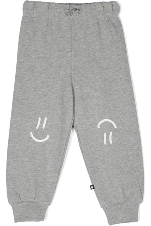 Molo Smile-print track pants