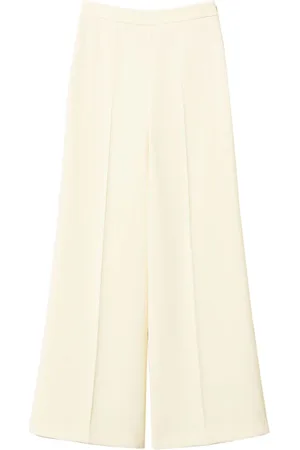 Twin-Set Crepe palazzo trousers