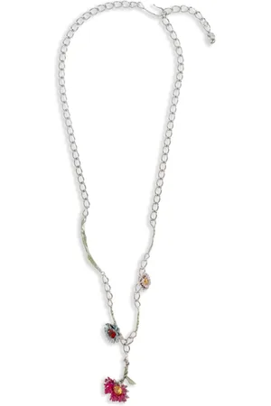 Marni Flower-charm necklace