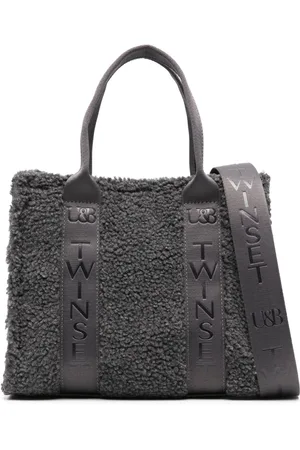 Twin-Set Faux-fur tote bag