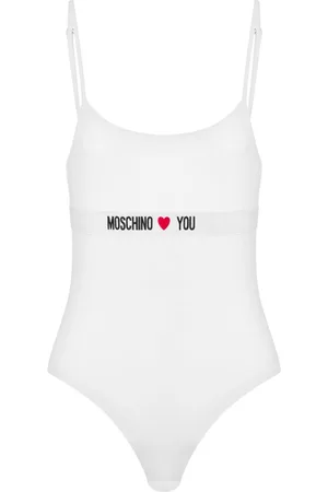 Moschino Logo-band bodysuit