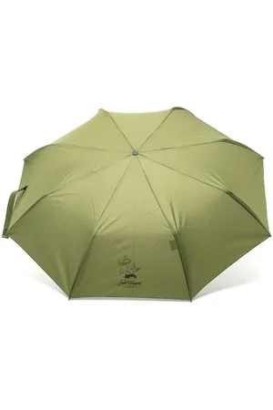 Café Kitsuné Logo-print umbrella