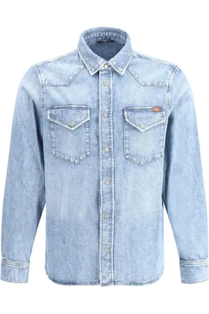 7 for all Mankind Flap-pocket denim shirt