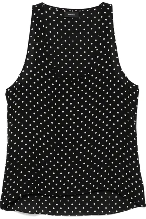 WARDROBE.NYC Silk tank top