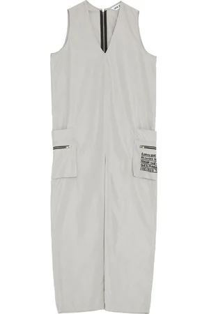 Uma Raquel Davidowicz Slogan-detail jumpsuit