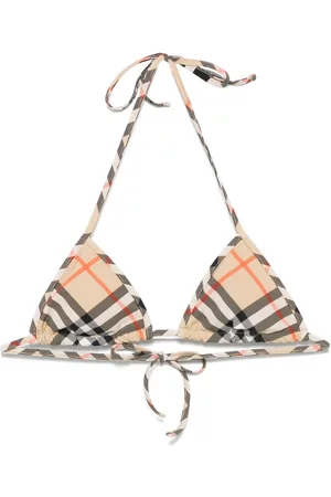 Burberry Check bikini top