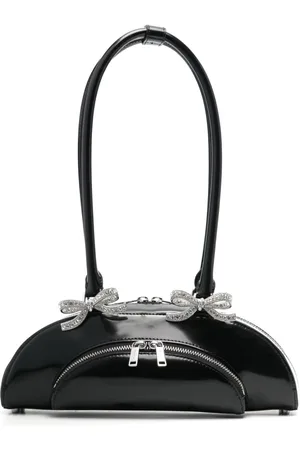 Self-Portrait Curved shoulder bag