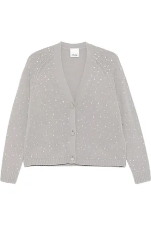 Allude Crystal-embellished cardigan