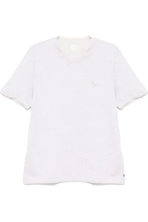 ELEVENTY Logo-embroidered T-shirt