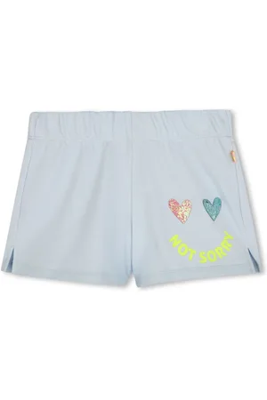 Billieblush Heart-appliqué shorts