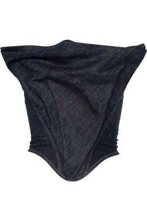 MAGDA BUTRYM Draped strapless corset top