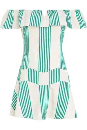 AMIR SLAMA X Jade Jade striped mini dress
