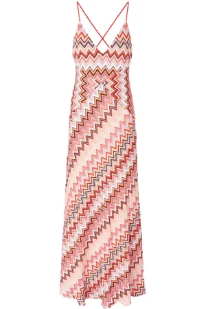 Missoni Zigzag-pattern maxi dress