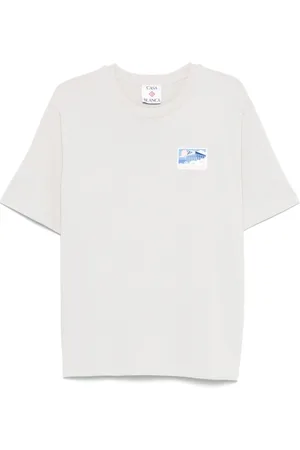 Casablanca Logo-patch T-shirt