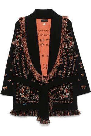 Alanui Bandana-jacquard cardigan