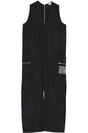 Uma Raquel Davidowicz Slogan-detail jumpsuit