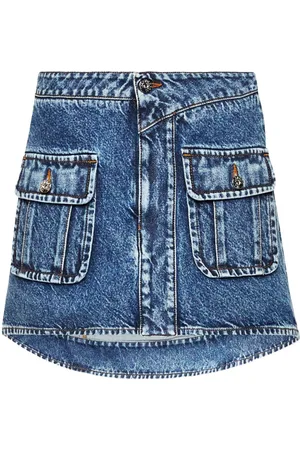 J.W.Anderson Curved mini skirt