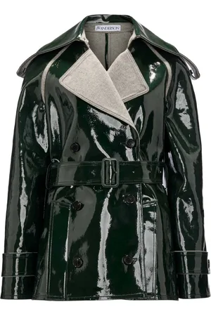 J.W.Anderson Glossy-finish cotton biker jacket