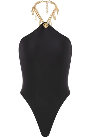 Moschino Logo chain swimsuit