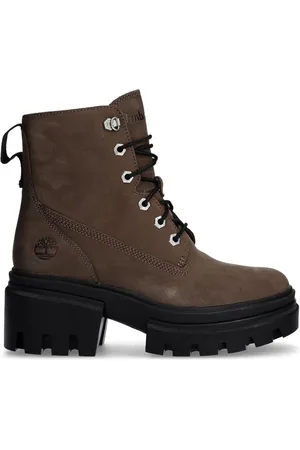 Timberland Suede combat boots