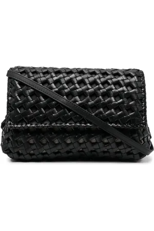 Officine creative Woven crossbody bag
