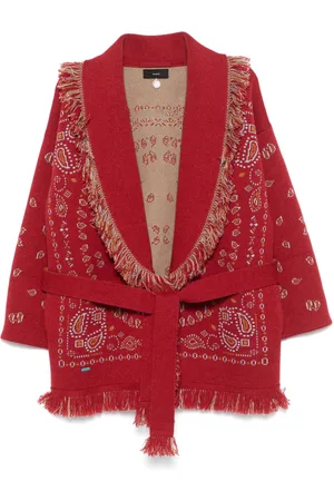 Alanui Bandana-jacquard cardigan