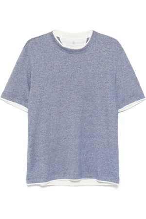 Brunello Cucinelli Layered-effect T-shirt