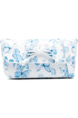 MONNALISA Butterfly-print shoulder bag
