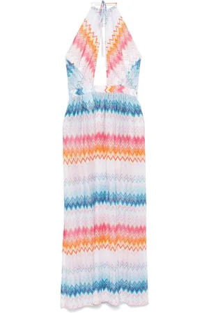 Missoni Zigzag lamé maxi dress