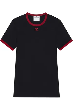 Courrèges Signature contrast T-shirt