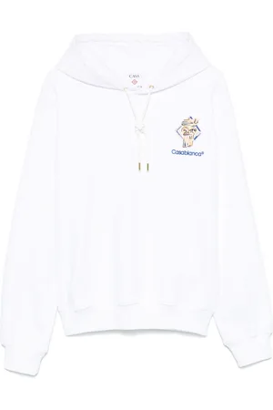 Casablanca Logo-embroidered hoodie