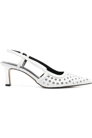 Michael Kors 60mm eyelet slingback pumps