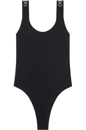 OFF-WHITE Logo-band swimsuit