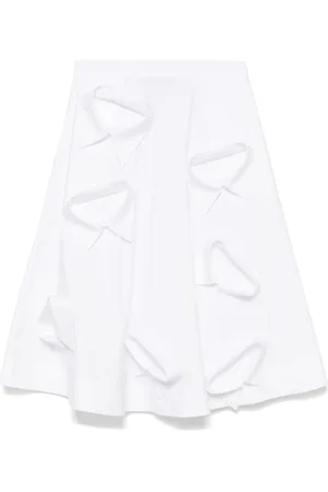 Moschino Multi-collar midi skirt