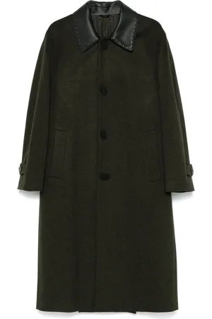 Fendi Pleat-detail coat