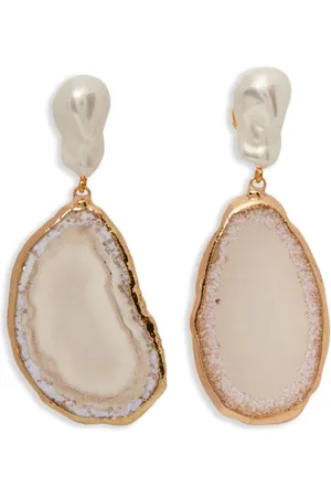 Erdem Stone drop earrings