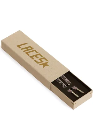 Golden Goose Logo-print lurex shoe laces