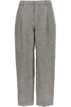 Brunello Cucinelli Pleated wide-leg trousers